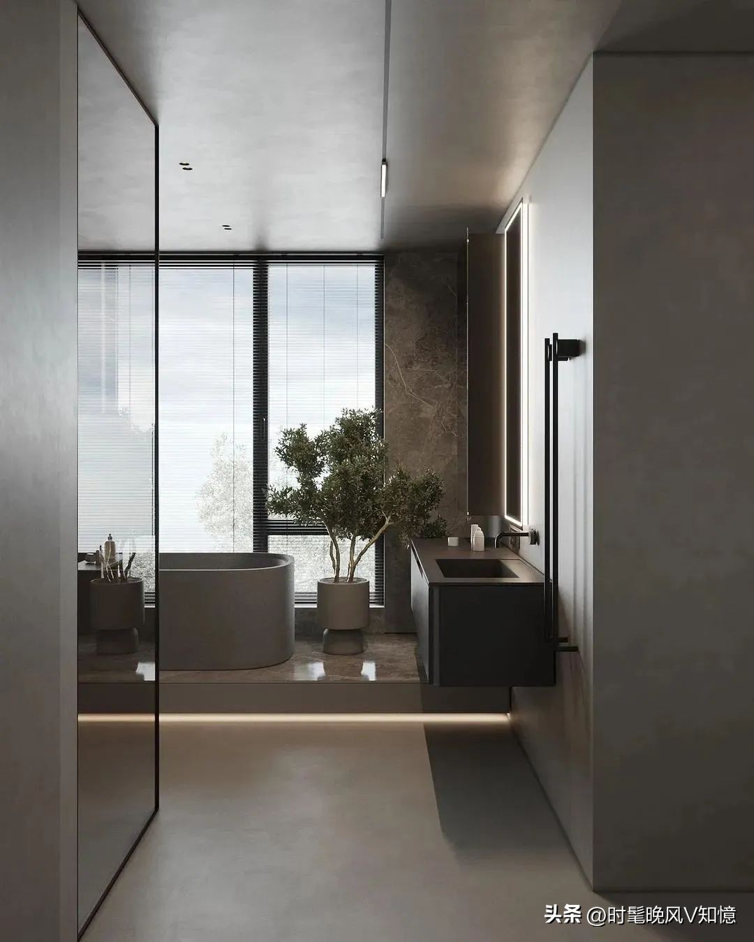 质感高级灰极简至奢的浪漫,客厅阳光房高级灰极简