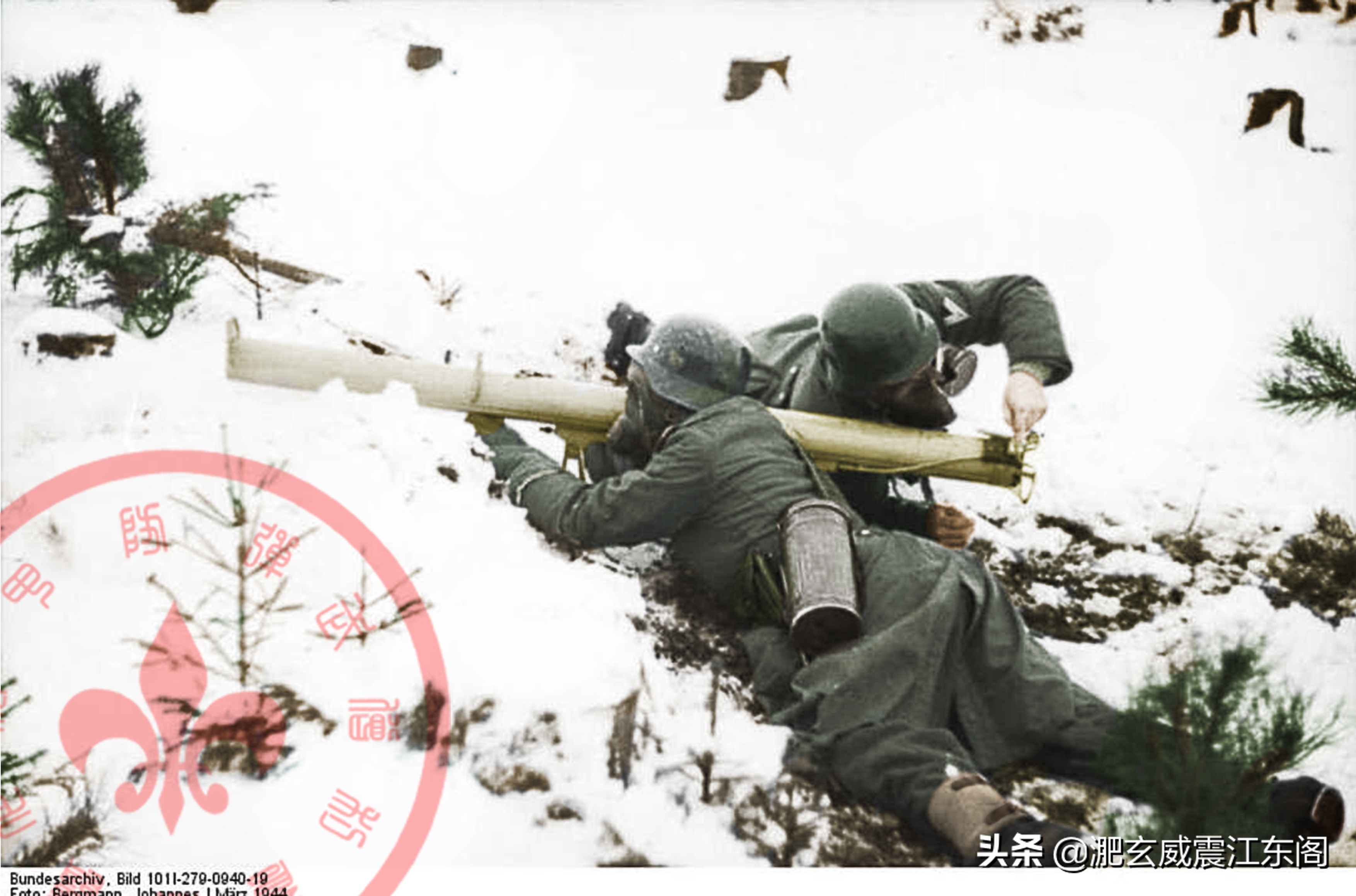 二战德军88mm反坦克火箭筒,二战德军火箭弹装甲车