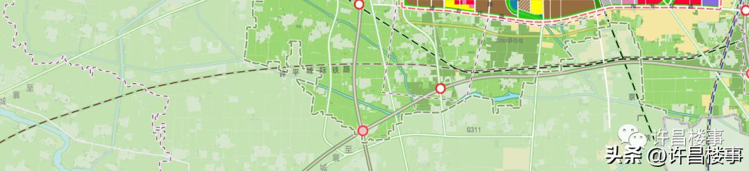 许昌市2035年高速最新规划图,许昌市规划建设的铁路线