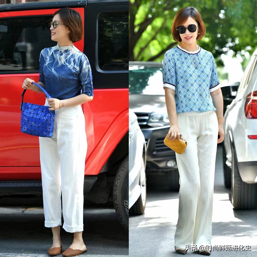 今年流行麻料女裤,复古文艺风天丝麻直筒裤