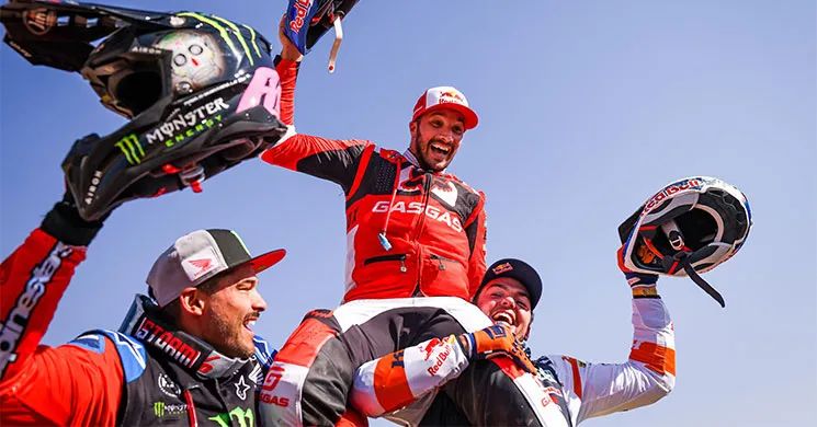 达喀尔拉力赛桑德兰,gasgas车队夺冠