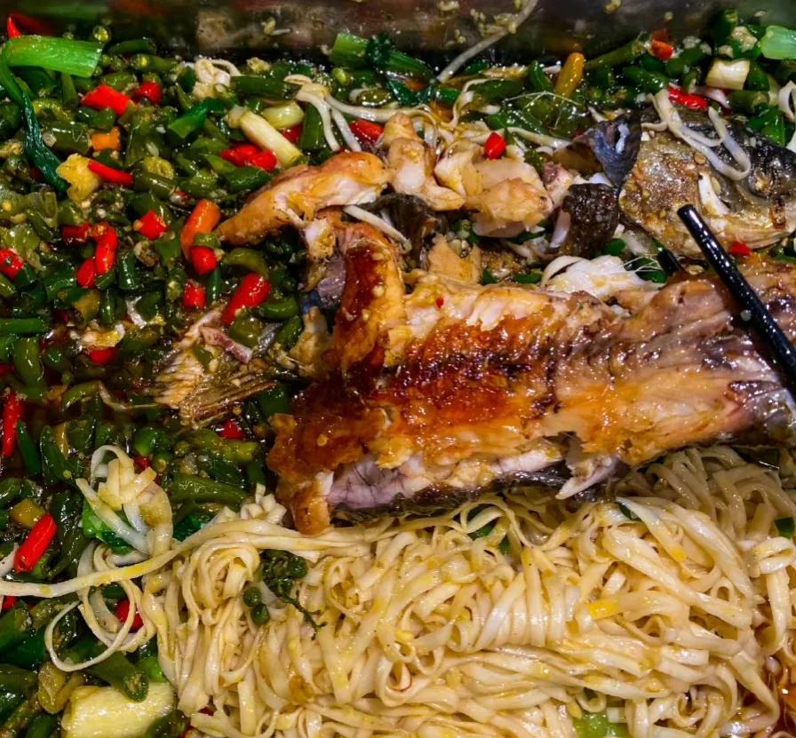 正宗万州烤鱼八种口味,中国正宗万州烤鱼