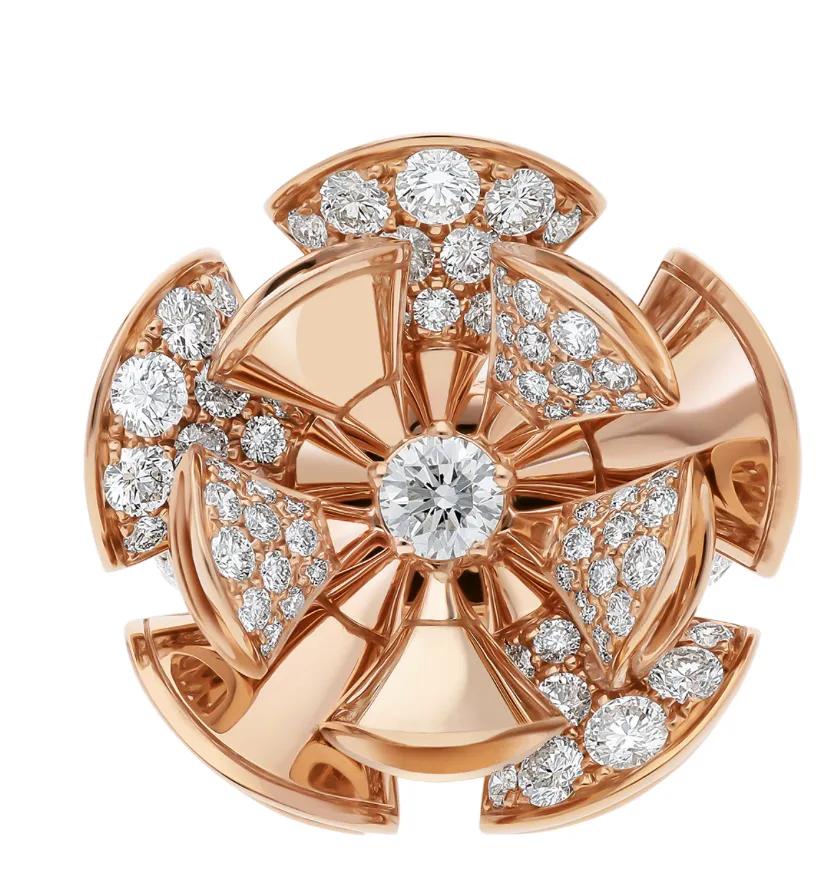 宝格丽divadream戒指,宝格丽divasdream项链