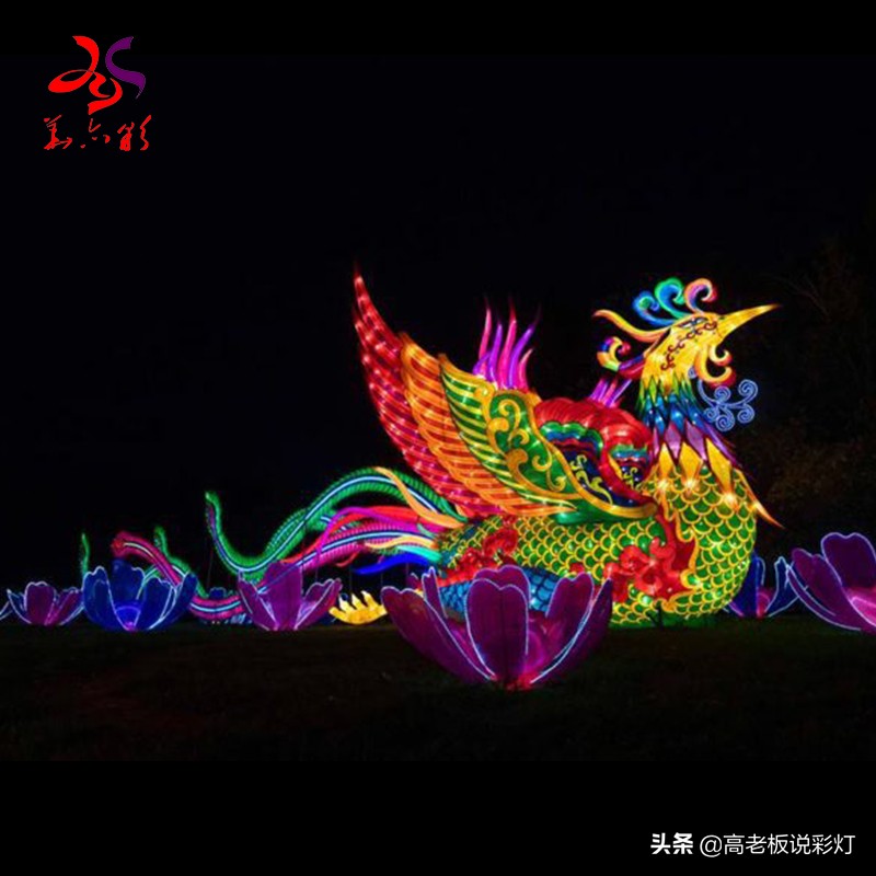 花灯彩灯介绍,大型花灯彩灯制作材料