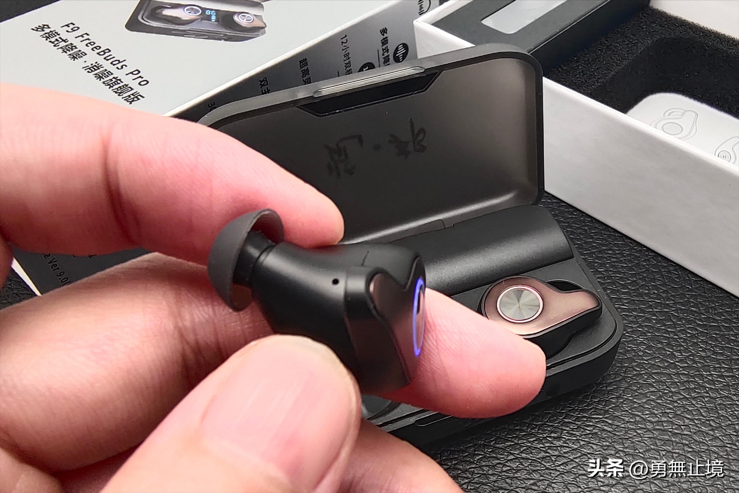 览邦f9freebudsplus降噪耳机,览邦f9蓝牙耳机