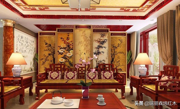 红木适合小户型,小户型红木搭配