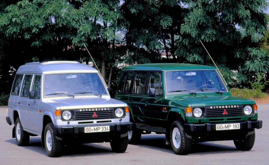 旧版猎豹与三菱帕杰罗,猎豹汽车和帕杰罗