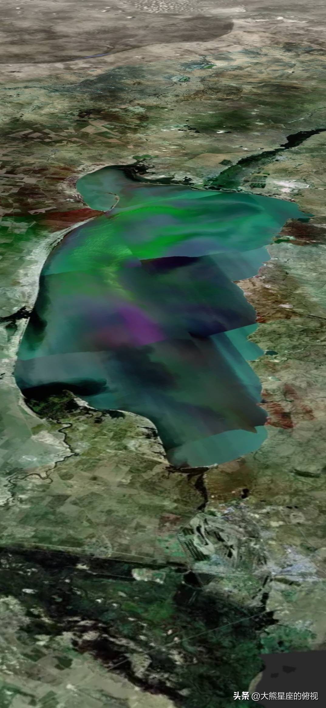 内蒙古最高的沙山,上帝视角看新疆风景