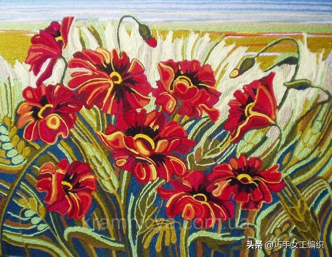 剪断的零碎毛线不要急着扔，一瓶胶水粘起来，客人进门都要夸