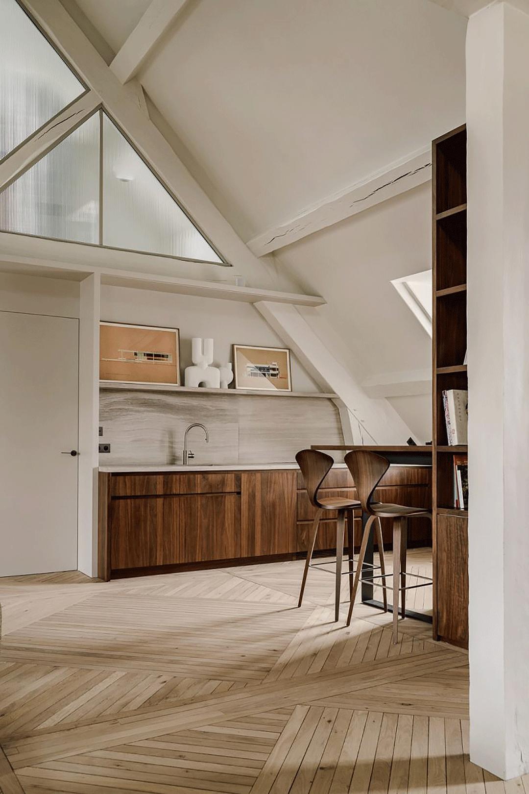 简约风loft公寓小而精致,loft公寓法式轻奢