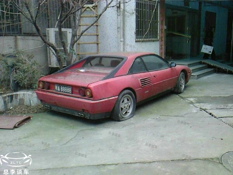 6辆废弃经典名车,黑白车牌经典老车