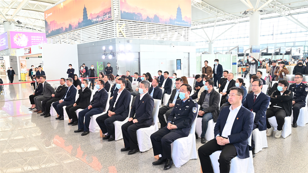 燕翔东方丝路启航西安往返莫斯科国际航线盛大复航