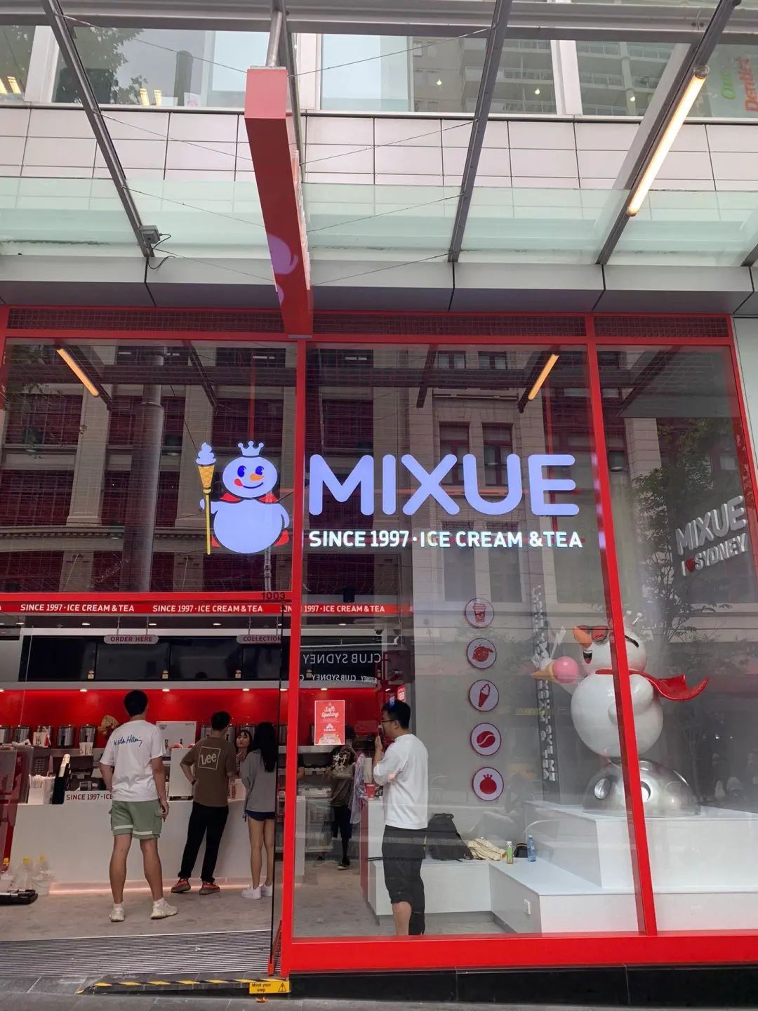 雪王澳洲店,雪王销量