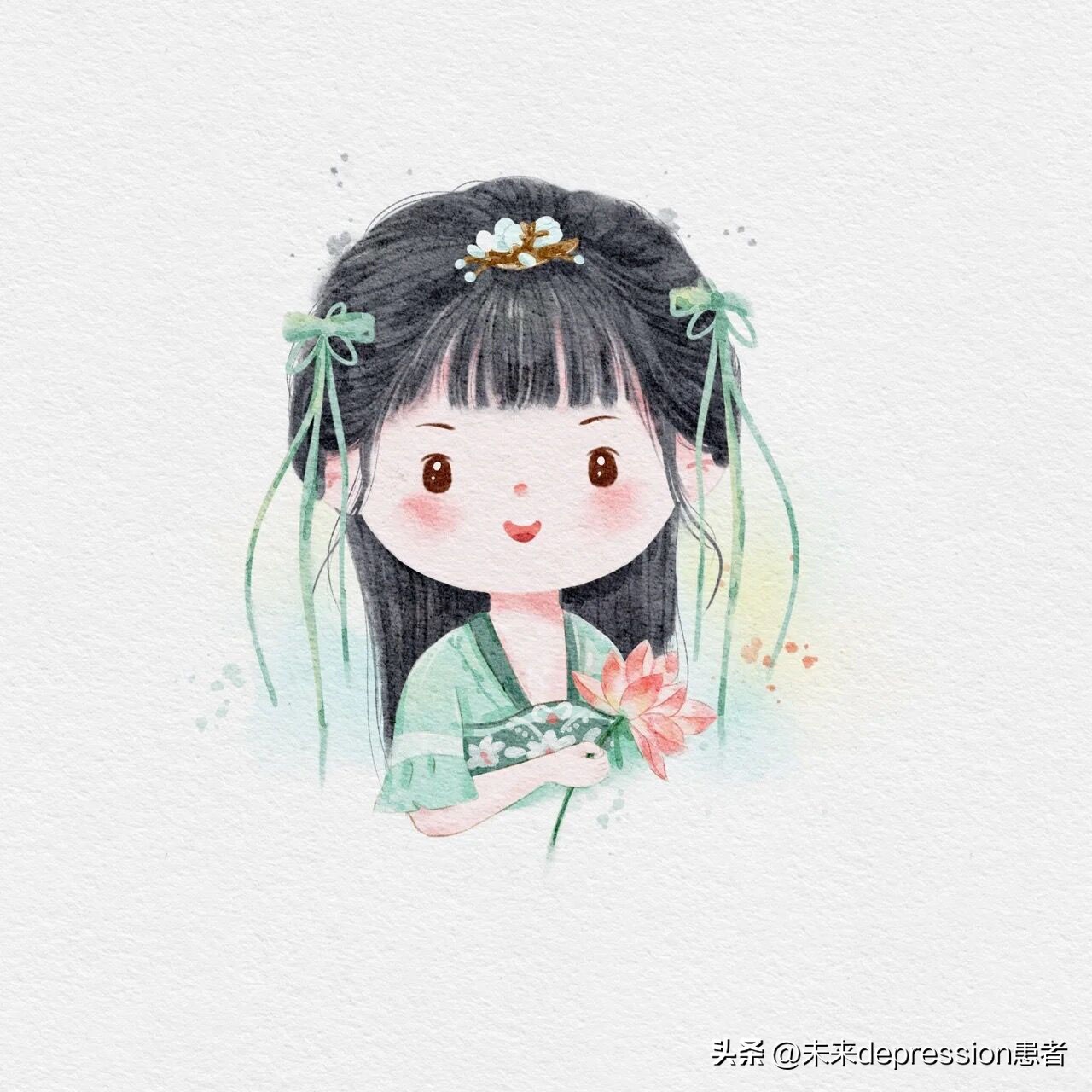 清纯可爱古风美少女,国风美少年