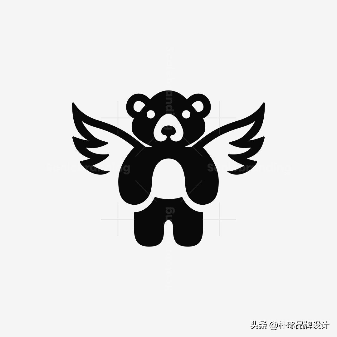 几何抽象标志logo设计,标志的构成元素logo