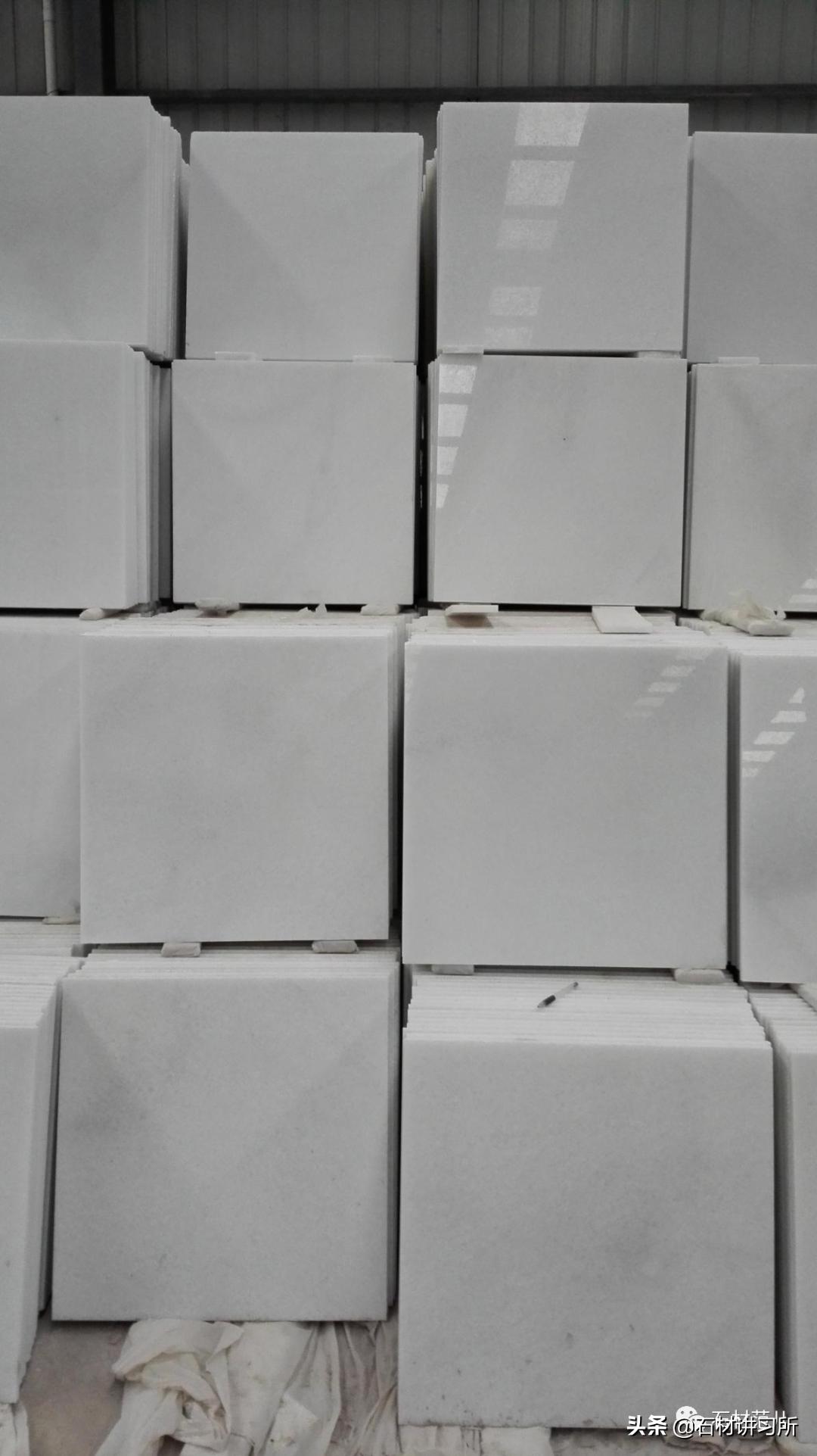 水晶白大理石效果,天然透光超薄石材