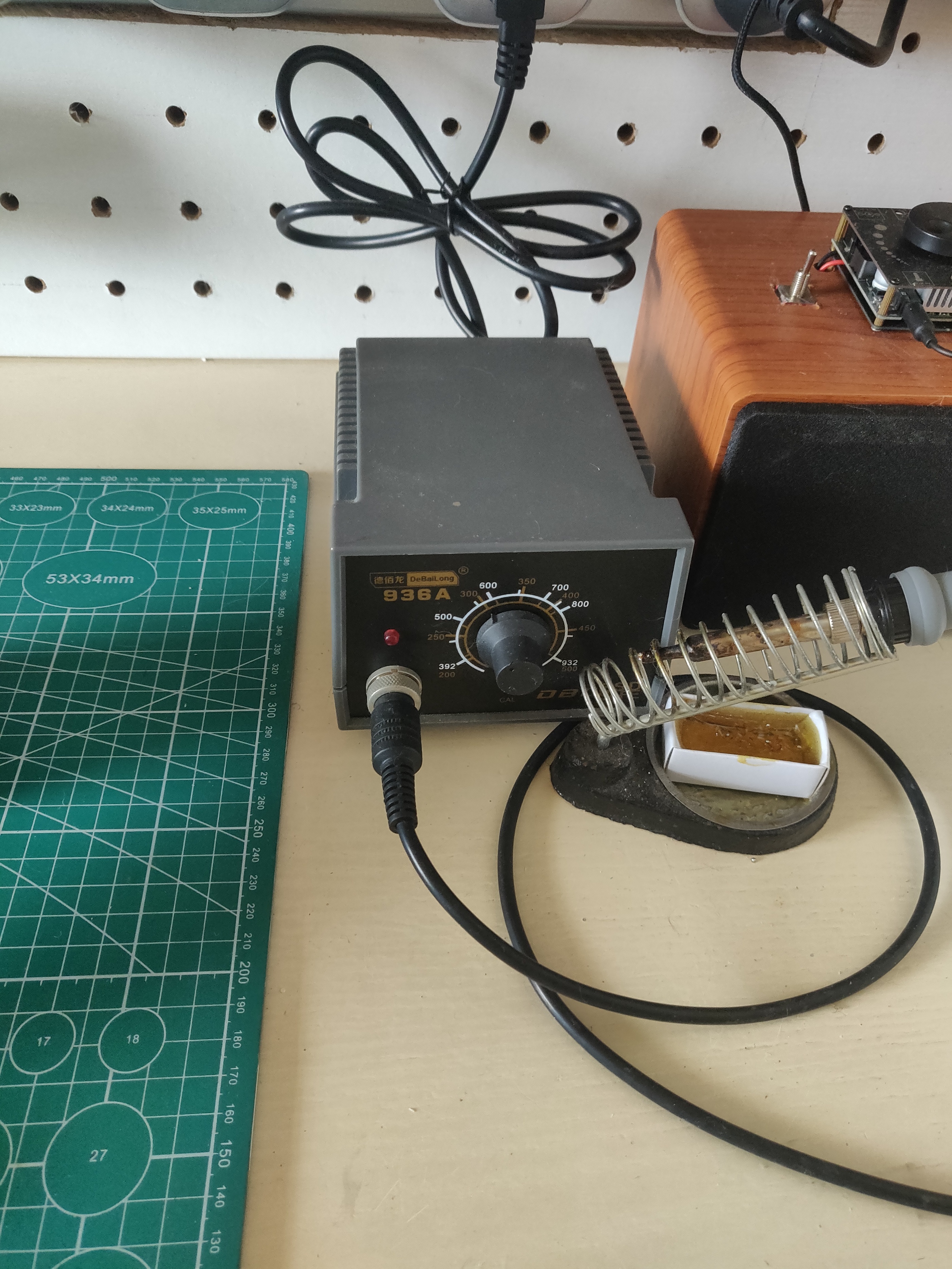 自制电烙铁吹风二合一焊台,电烙铁热风枪二合一拆机