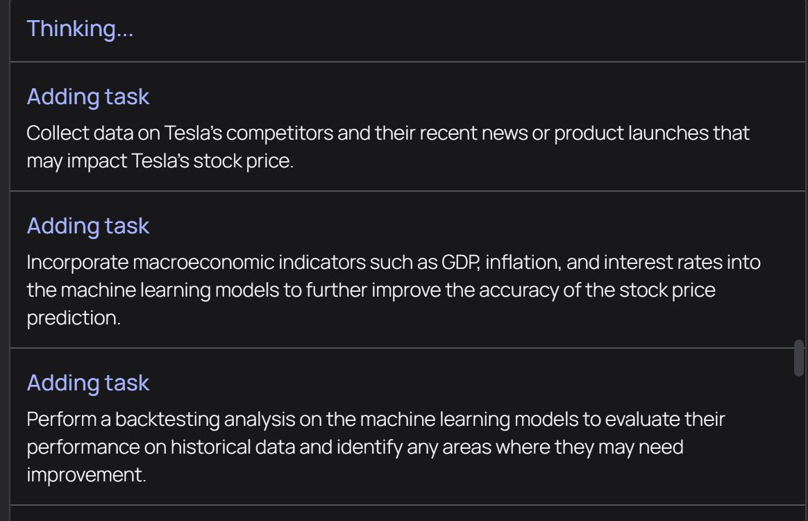 免费网页版babyAGI-自动完成股票信息收集和预测建议