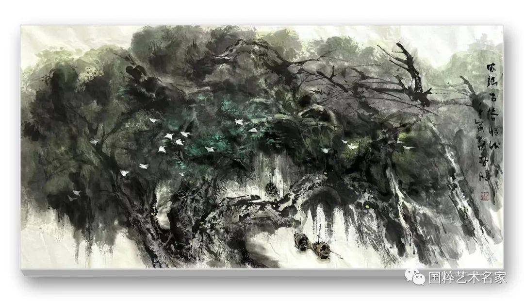 林哲鸿山水作品,林哲鸿国画