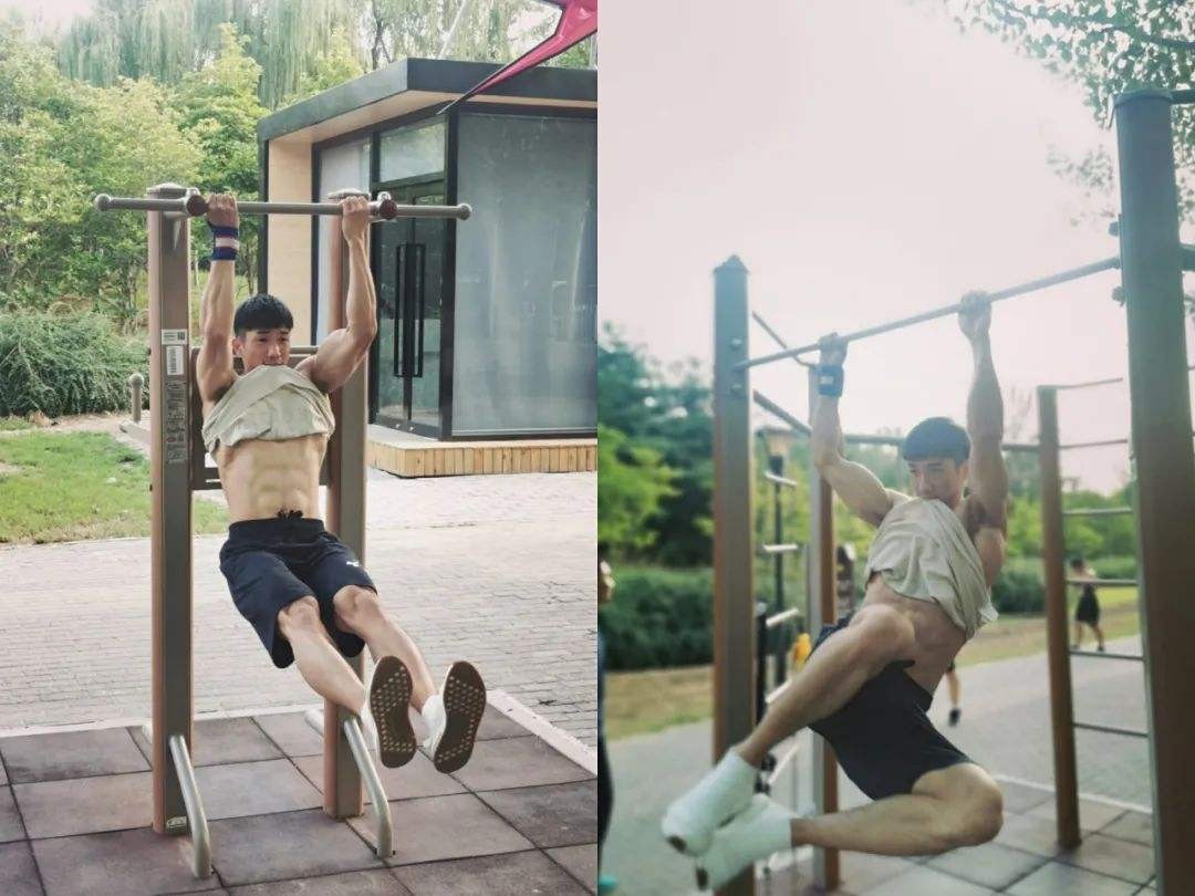 一女老师让体育生充当教学工具，男生脱衣露出身材后，全场沸