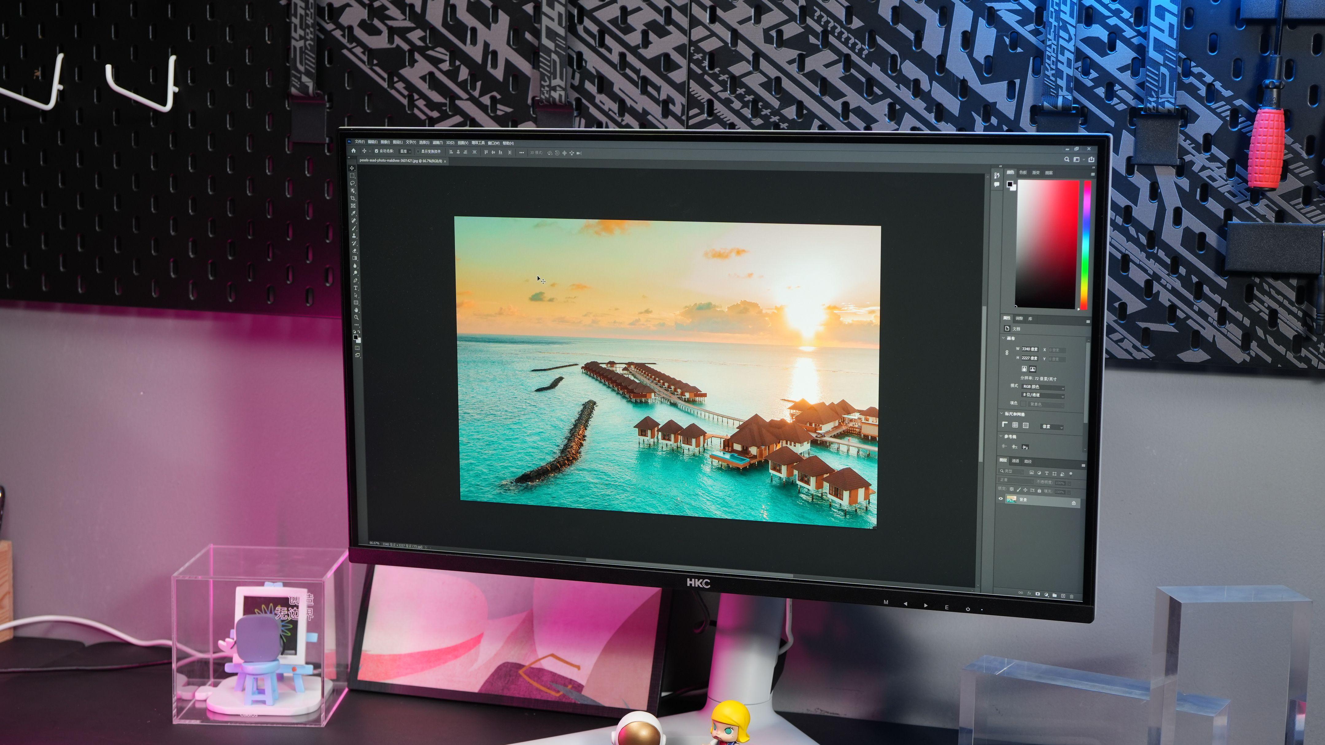 hkcminiled,hkc显示器开箱miniled