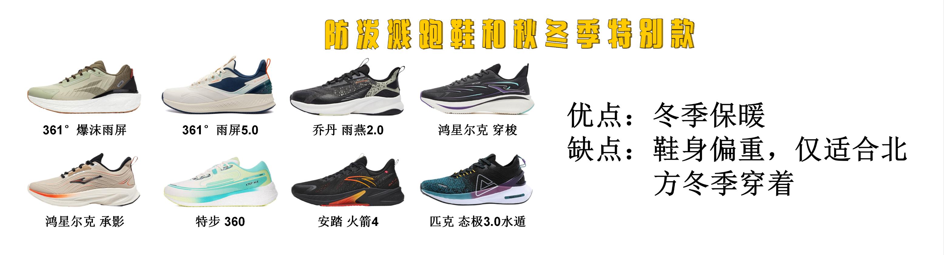 秋冬季跑鞋选购,北方秋冬季训练跑鞋