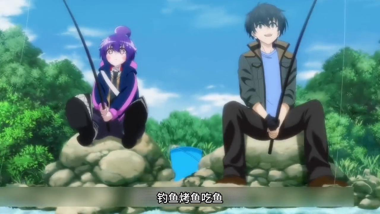 只是一起露营不想咏子却被灵体附身#动漫剪辑