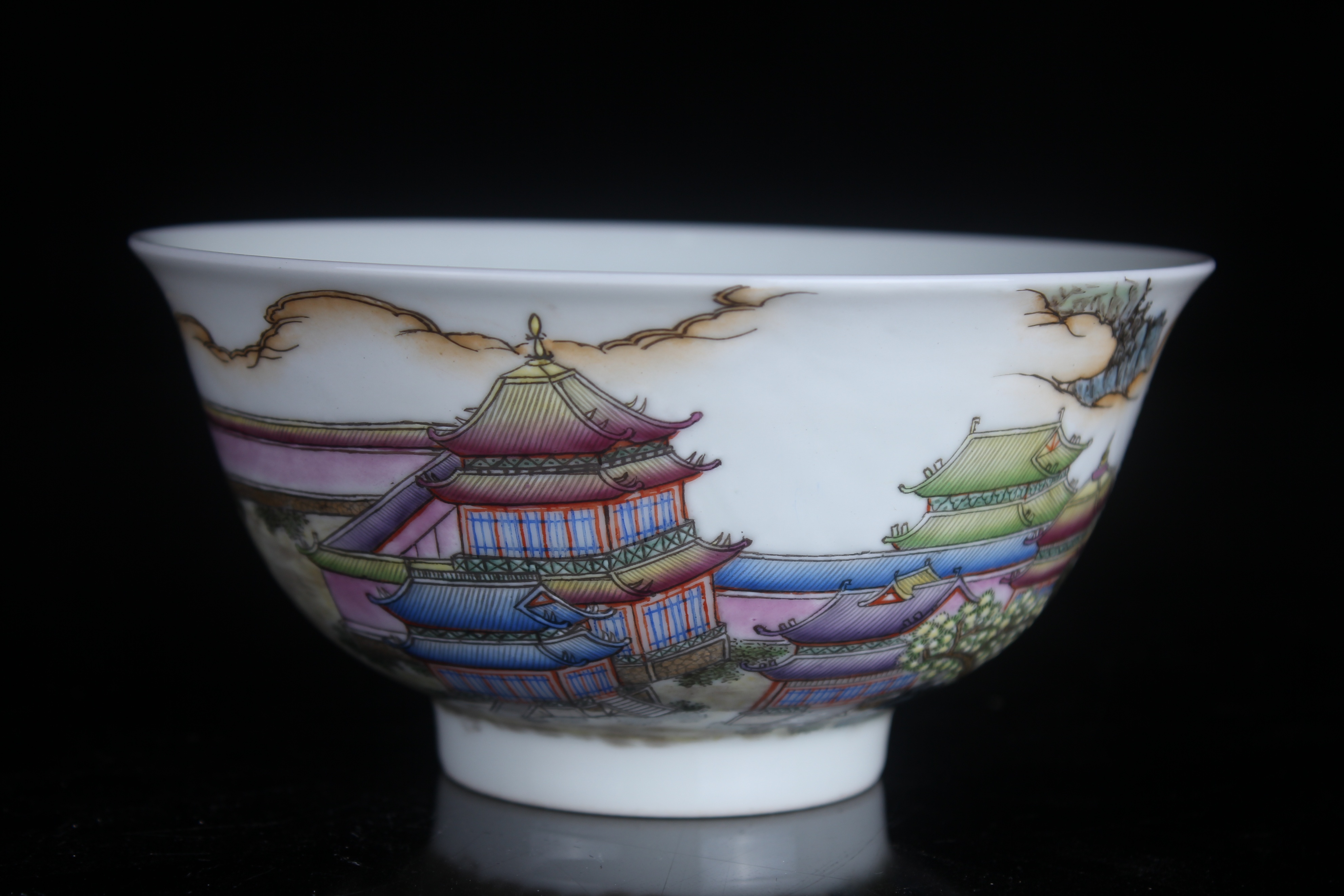 瓷器贴花和手工画区别,瓷器手工跟贴花的区别