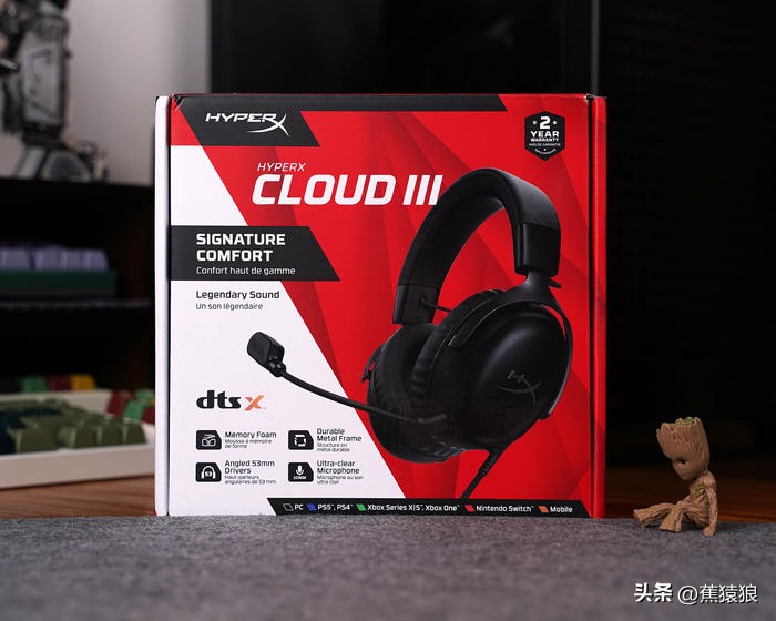 hyperx耳机cloud3,hyperx飓风3