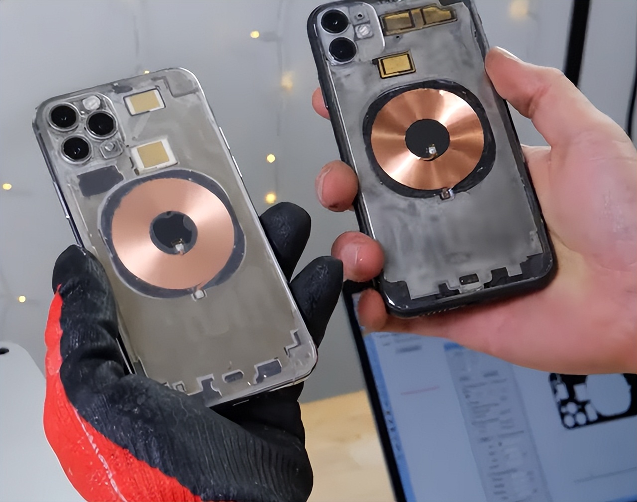 磁吸手机壳仿图拉斯,图拉斯全包磁吸透明手机壳测评