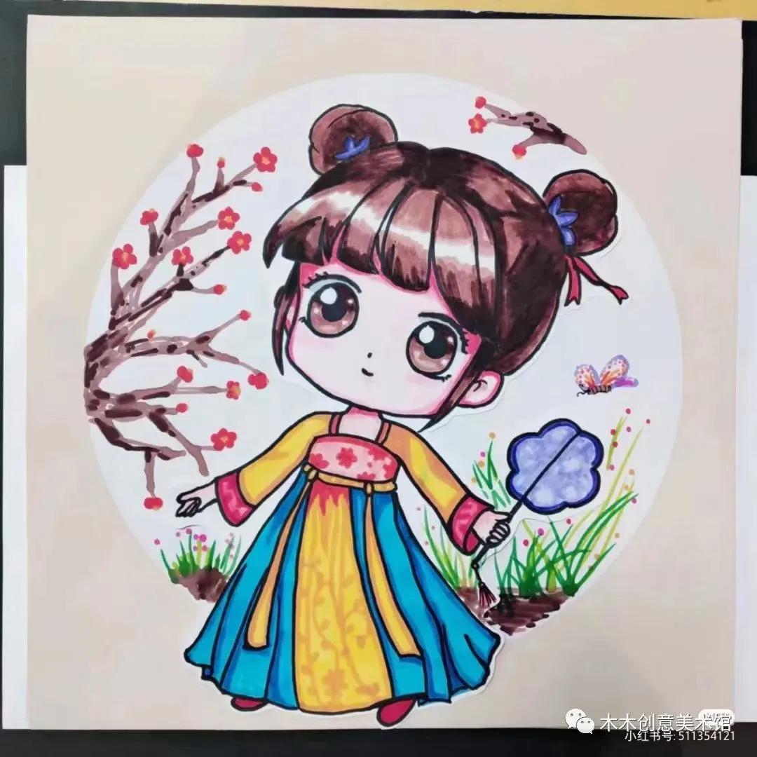 儿童创意绘画教程线条画,儿童创意美术绘画线条画