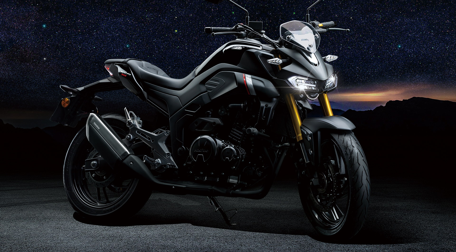 豪爵大动作,摩托车骚操作搞笑