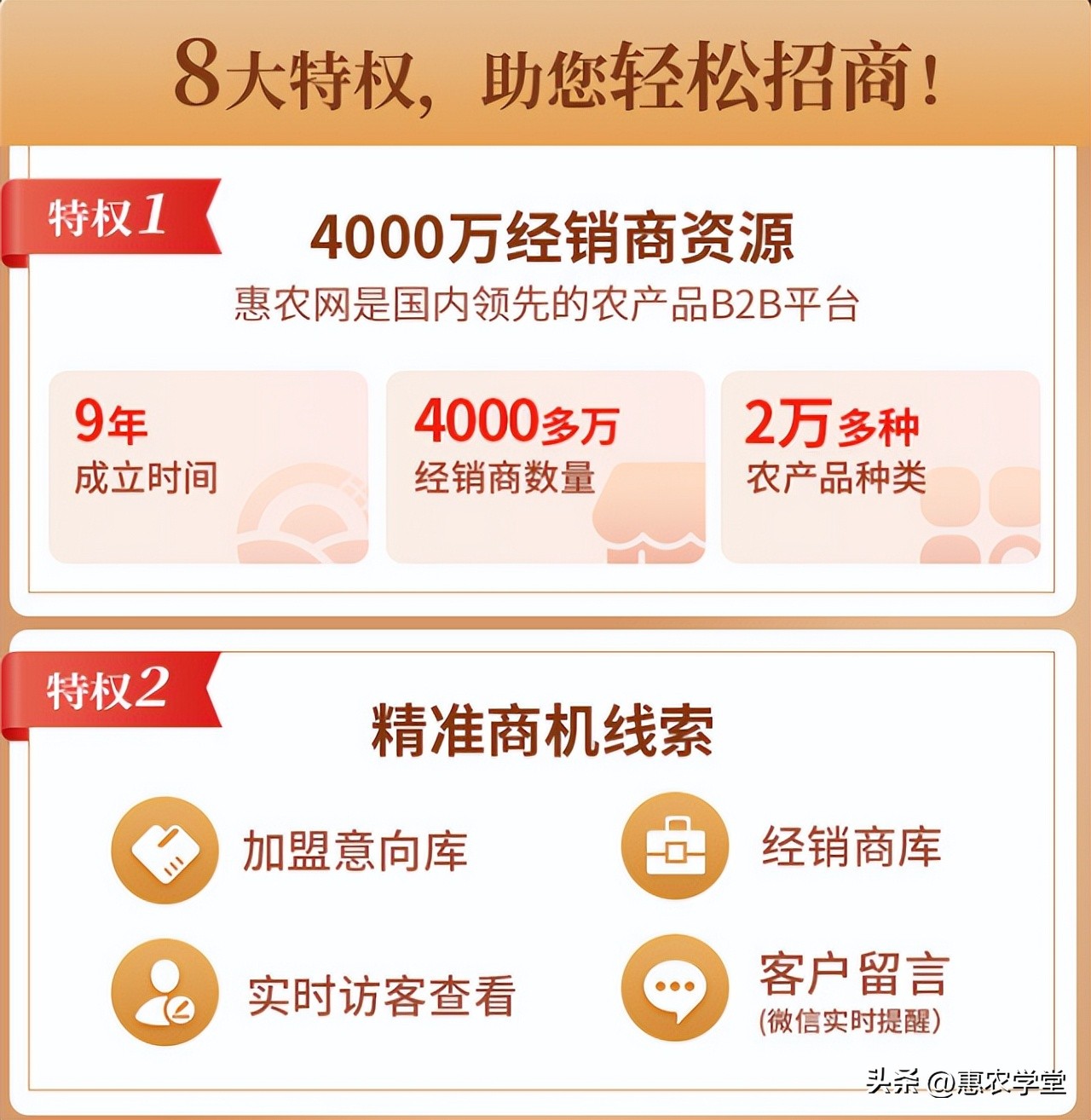 农业招商加盟哪家强?惠农网旗下惠农商机网助您插羽飞翔