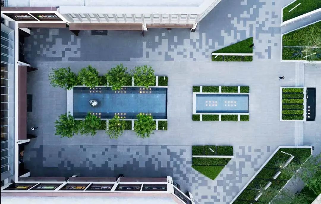 第四代住宅庭院景观,第四代住宅景观细节