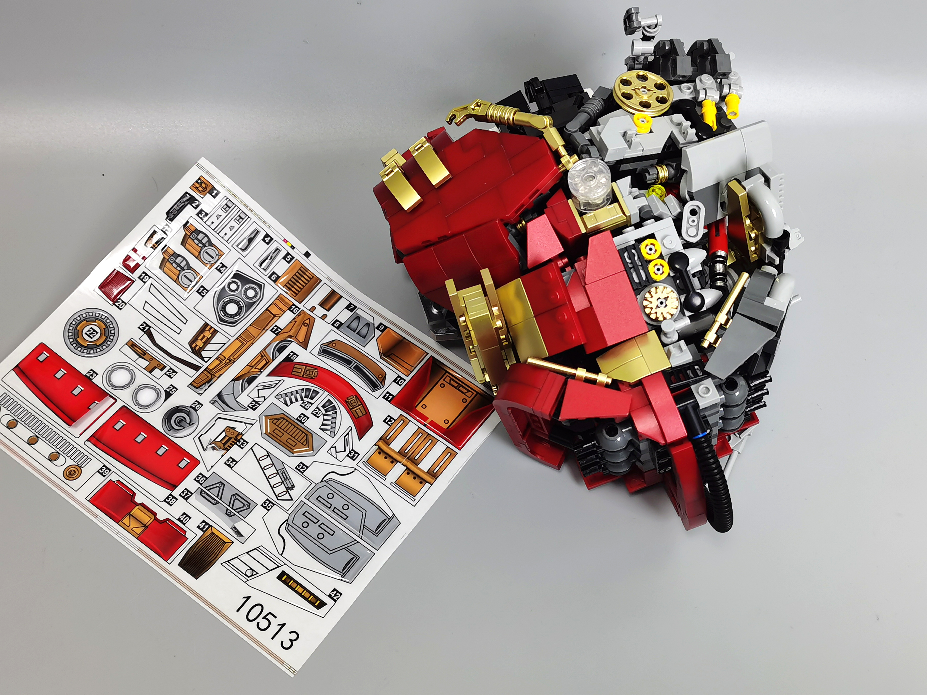 k盒子mk44积木,k盒子反浩克装甲尺寸