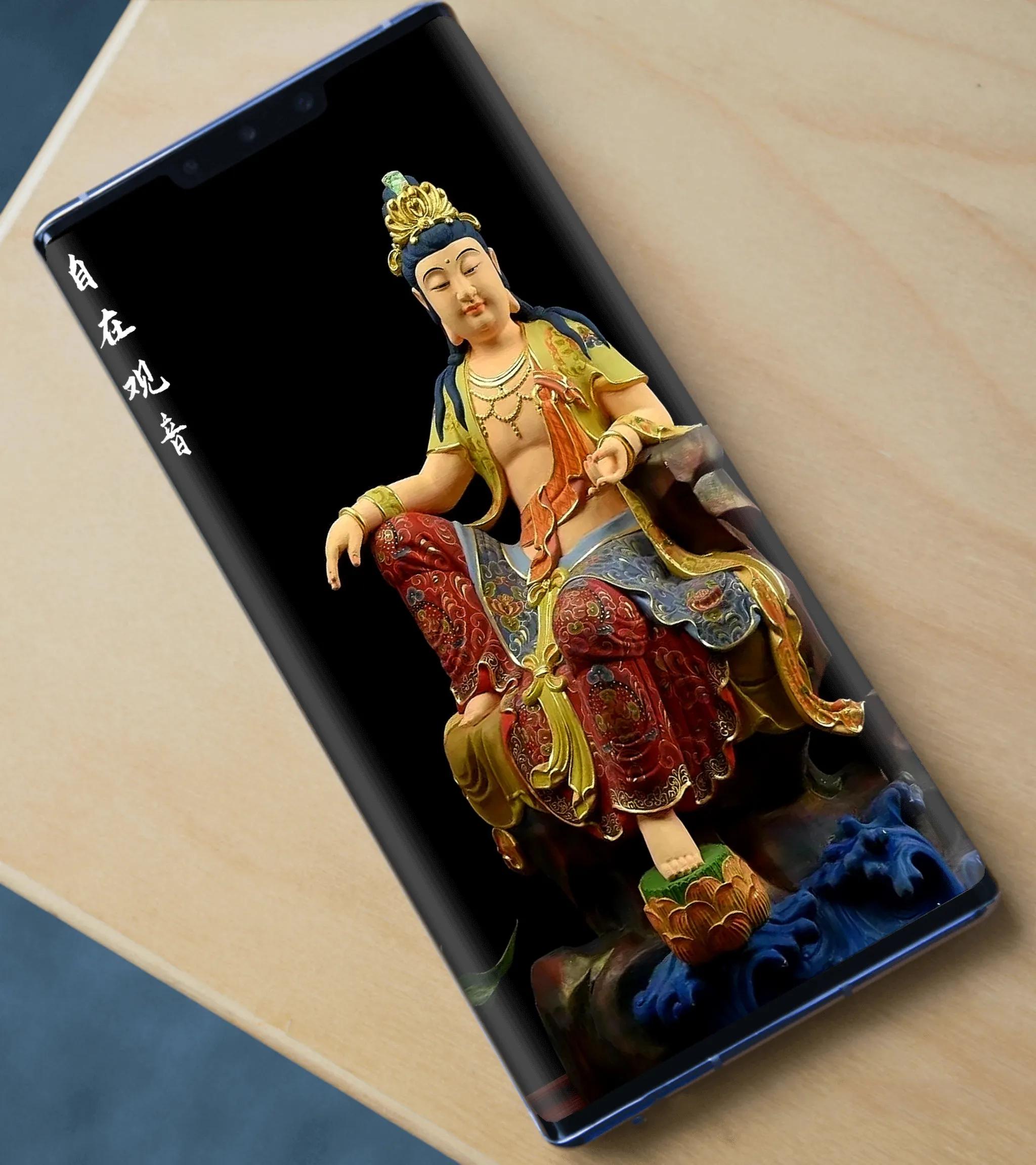 南无阿弥陀佛壁纸手机超清全面屏,南无阿弥陀佛文字壁纸高清