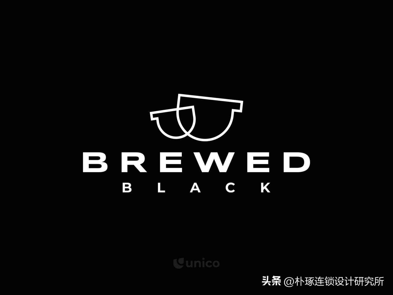 简约有特的杯子元素主题logo设计分享
