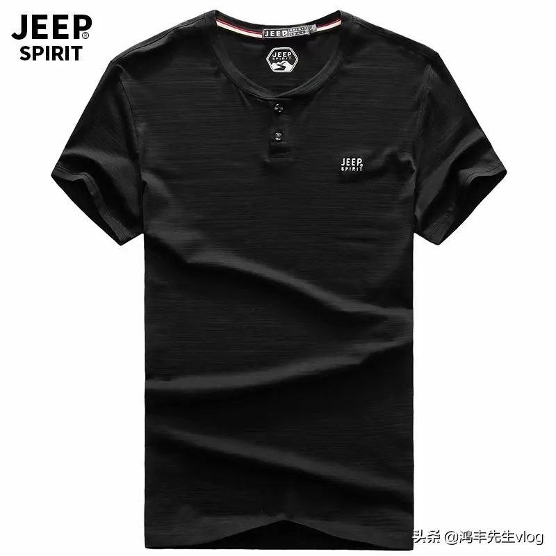 jeep短袖t恤专卖店男装翻领,jeep短袖t恤男纯棉官方正品