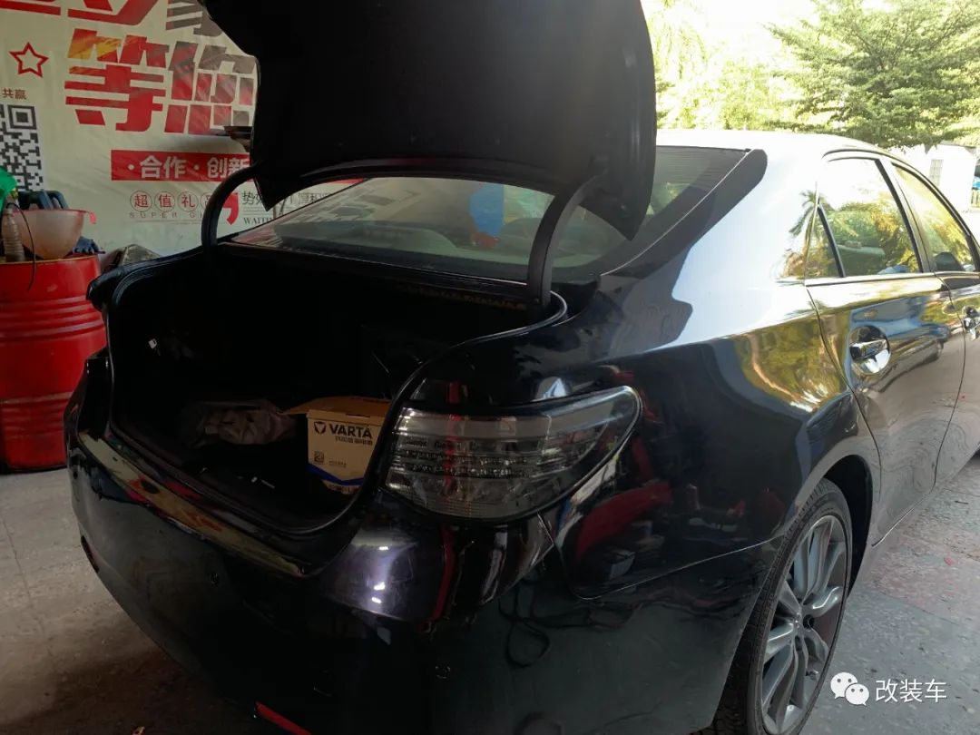 丰田锐志改低趴真实图片,丰田锐志低姿态改装的价格表