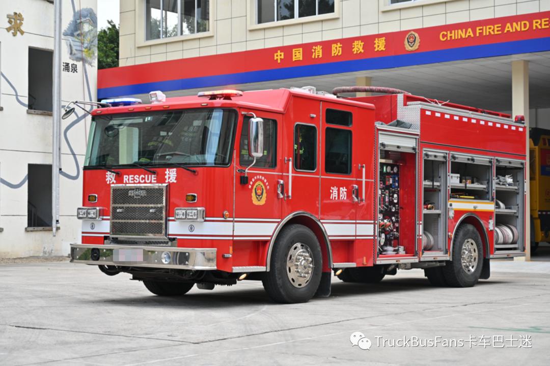 这就是美国“高级”消防车？详解豪士科FRGP4城市高供主战消防车