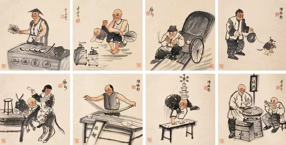 陈师曾100幅作品,陈师曾文人画之价值附105幅作品