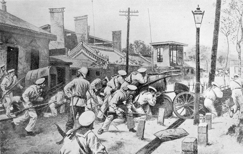 1900年八国联军侵略战争谁赢了,1900年八国联军斩首义和团