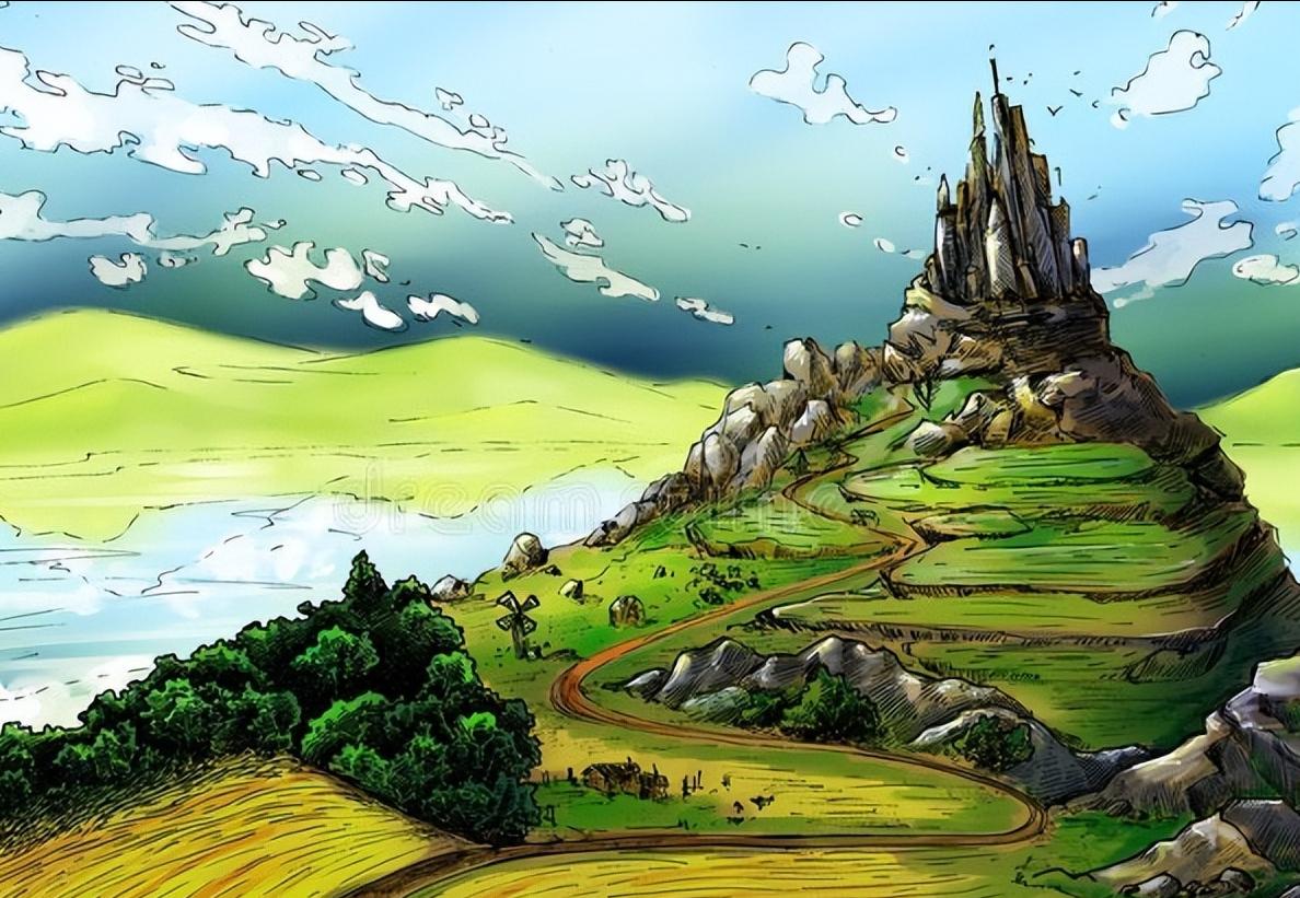 故事：小伙爬巨树进入巨龙巢穴，拯救公主于危难之中.