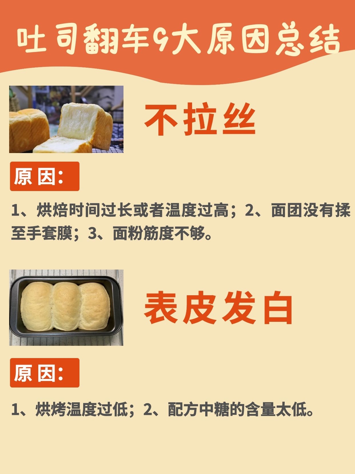 十种经典厚吐司,9大吐司失败原因