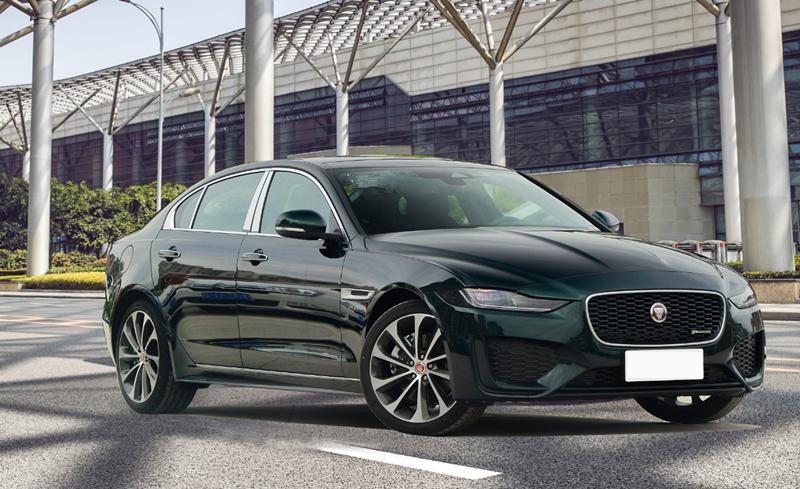 捷豹xel梦幻胭脂粉,豪华运动座驾捷豹xel