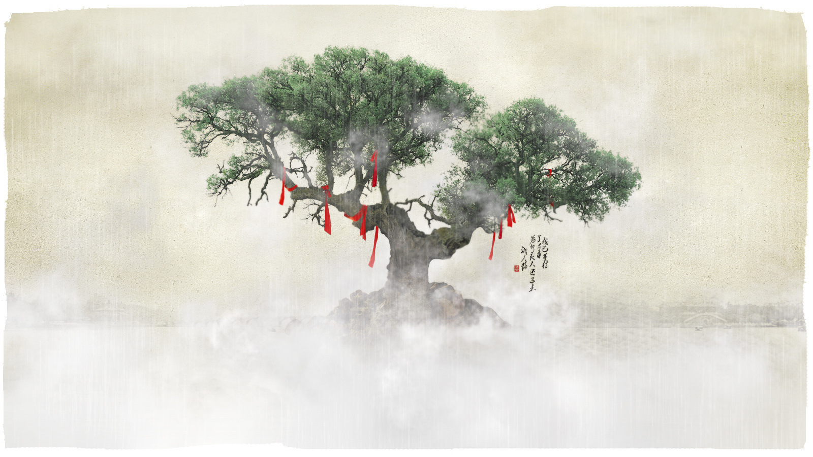 最美曲牌之《普天乐》：晚云收，夕阳挂，一川枫叶，两岸芦花