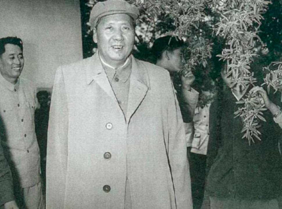 毛主席游孔林，突听“砰”一声响，他问孔子后人：这里常打枪吗？