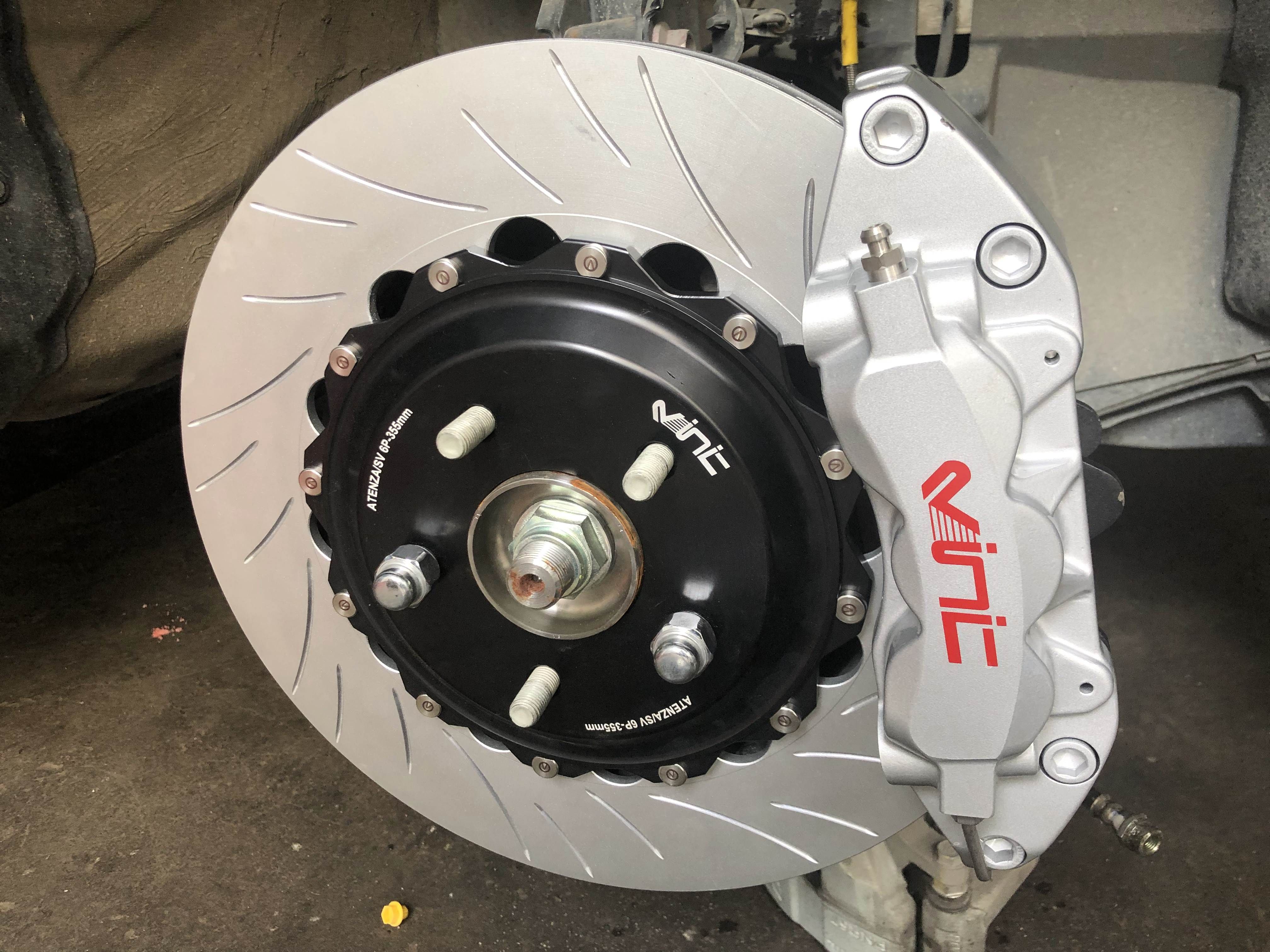 阿特兹可以改大刹车盘吗,阿特兹改vinci刹车