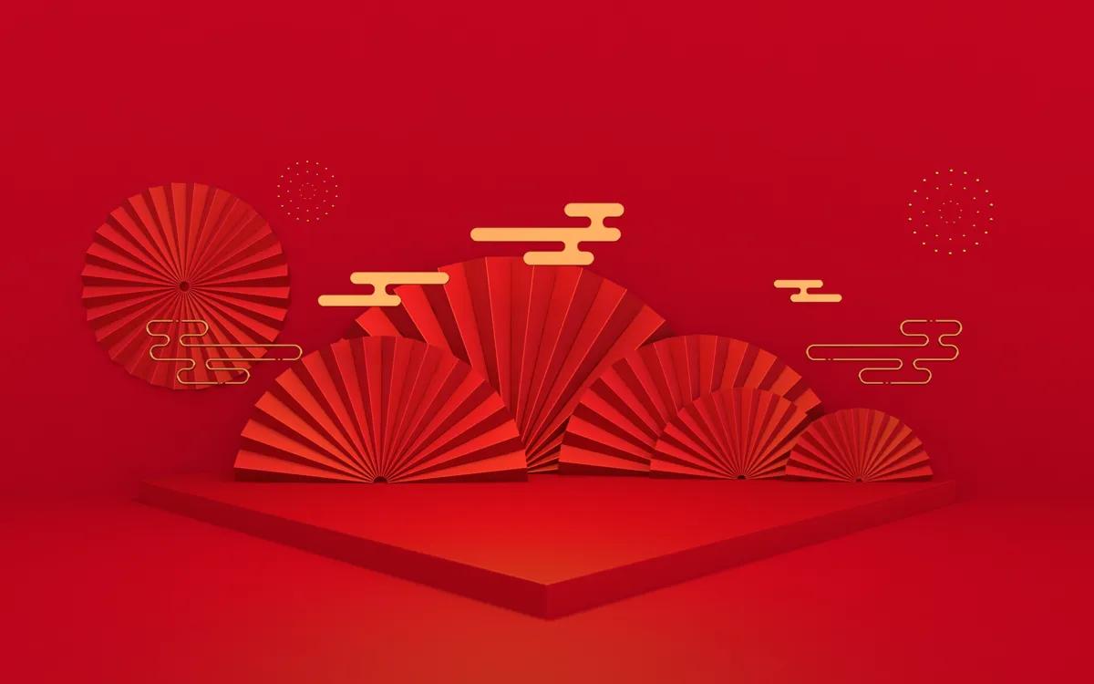 纯红色中国红壁纸图片,经典红色系壁纸