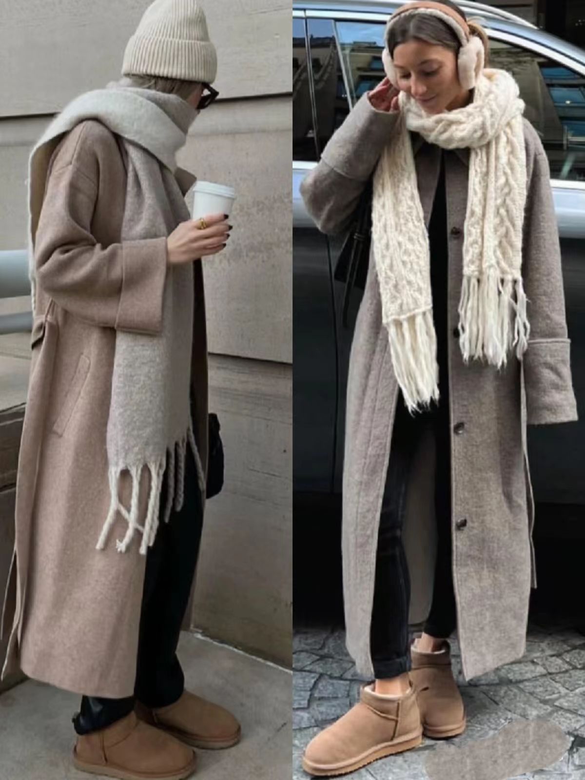 冬季最火过膝靴的选择及搭配,适合小个子穿的棉靴